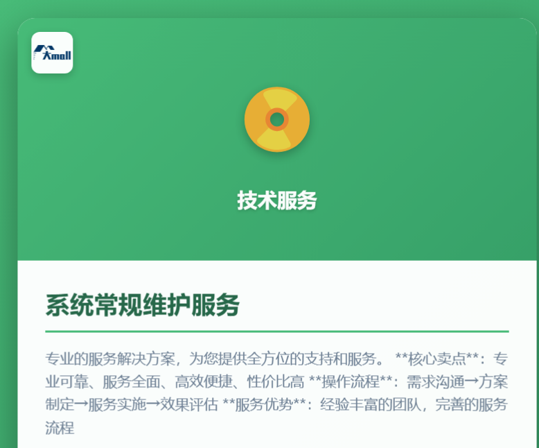 系统常规维护服务