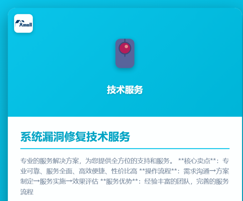 系统漏洞修复技术服务